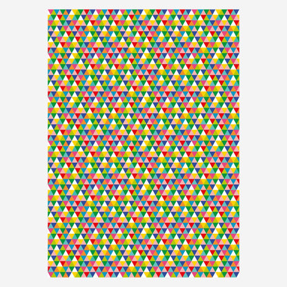 Multi Triangle Wrapping Paper Roll