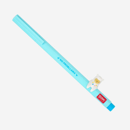 Legami Gel Pen with "No Probllama" Llama Animal Decoration - Lovely Friends