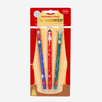 *Limited Edition!* Set of 3 Erasable Gel Pens - Christmas 2025