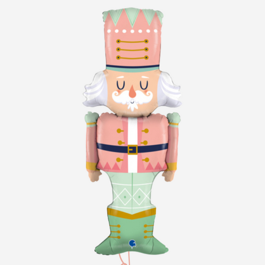 Nutcracker Pastel Large Shape Inflated Foil Balloon