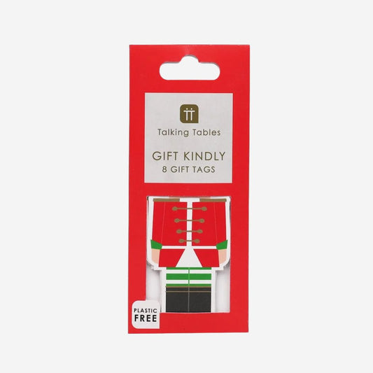 Nutcracker Gift Tag - 8pk
