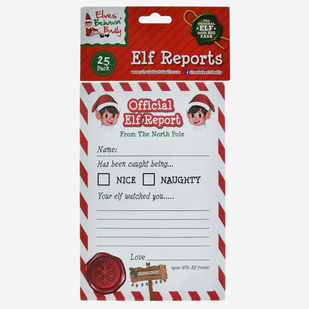 Official Elf Report – Elves Behavin’ Badly (25 Pack)