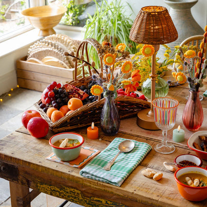 Orange LED Tealight Candle