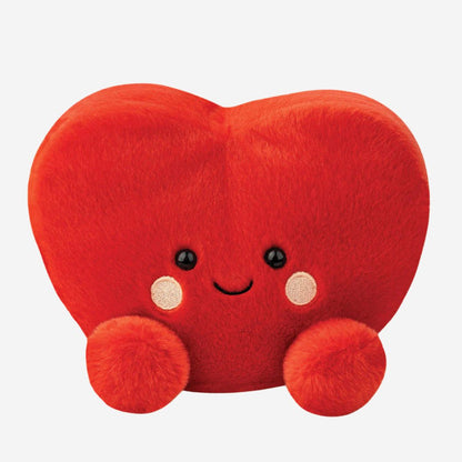 Palm Pals Amore Heart Medium Soft Toy 20cm