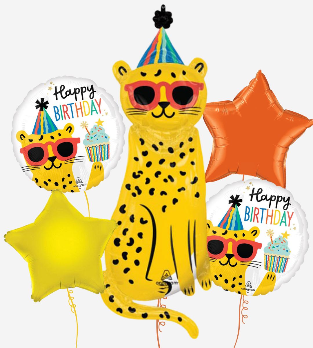 Party Animal Cheetah Balloon Bouquet