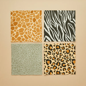Safari Animal Print Paper Napkins