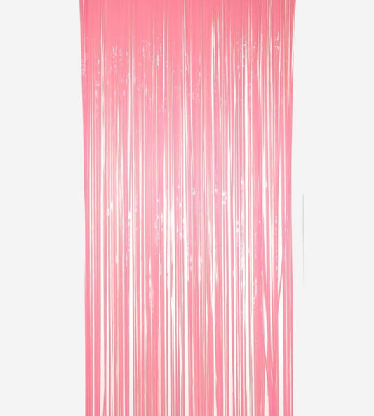 Pastel Pink Curtain Backdrop