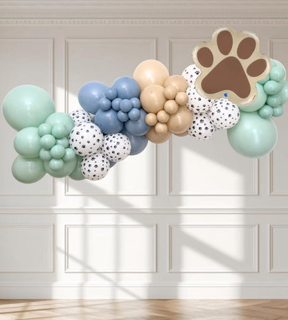 Paw Party Balloon Garland