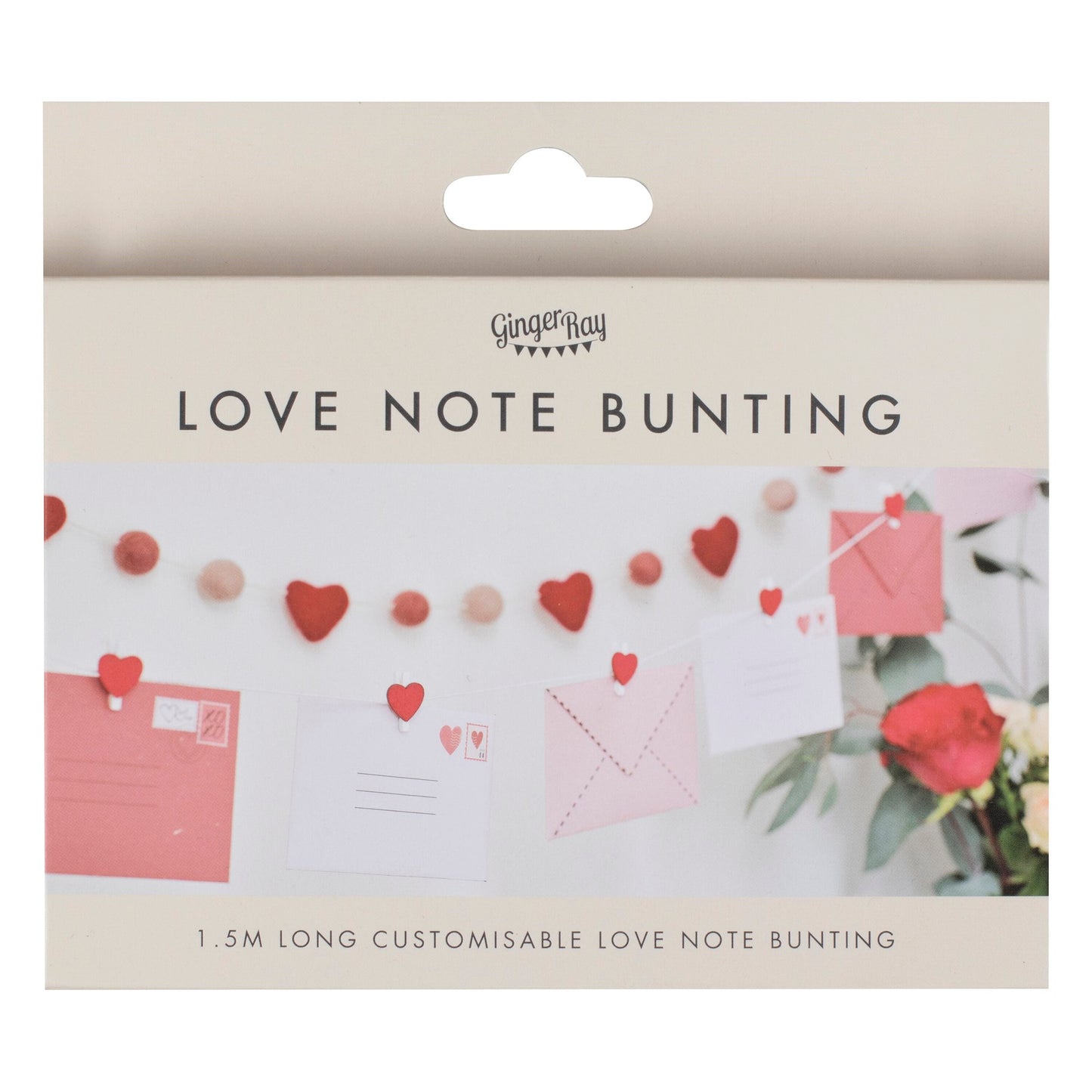 Valentines Love Note Bunting