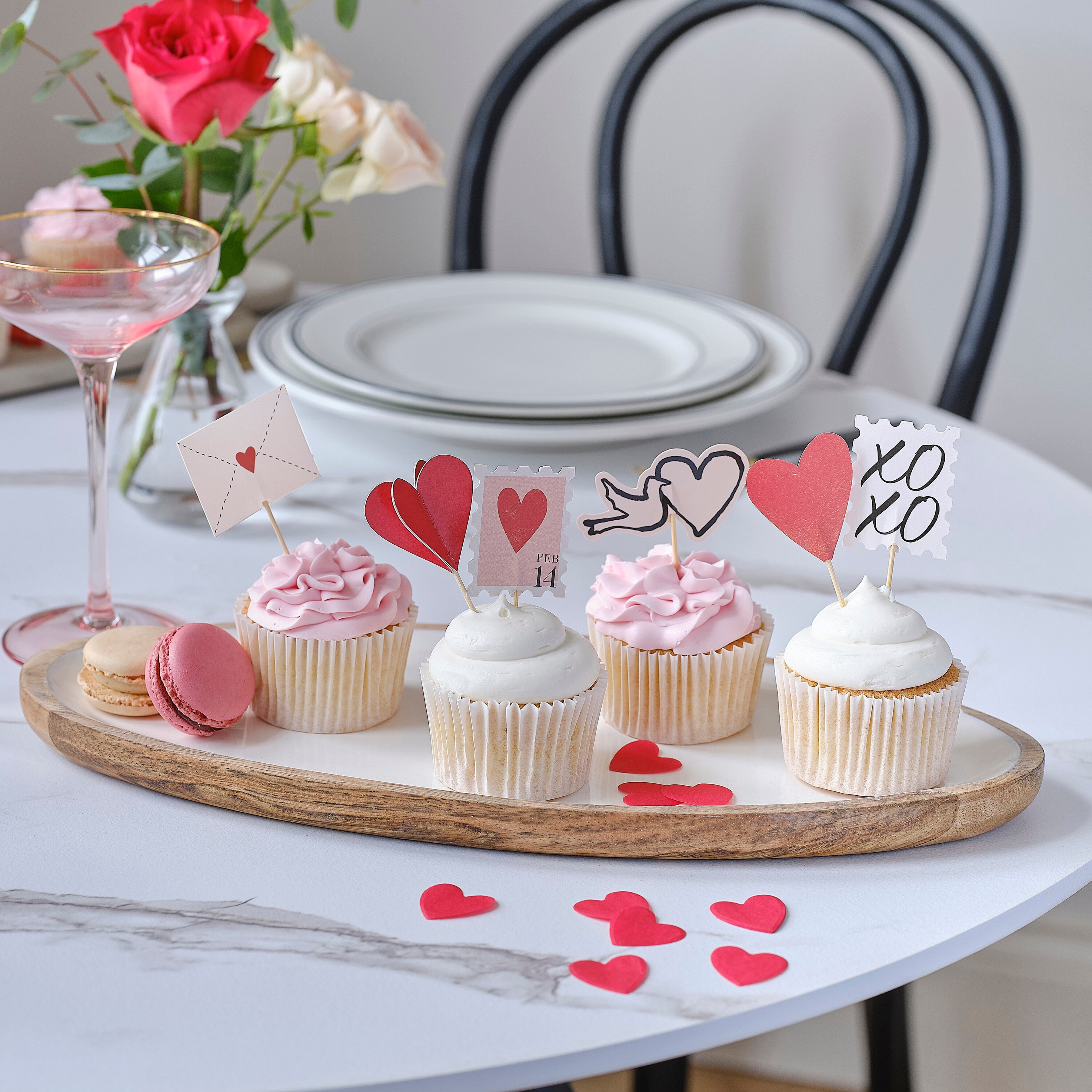 Valentines Cupcake Toppers – The Balloon Works