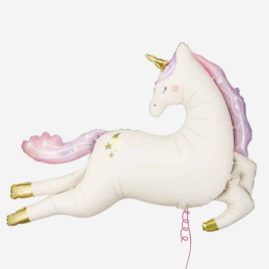 Prancing Unicorn Inflated Foil Balloon