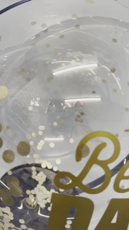 Father's Day Inflated Box Balloon