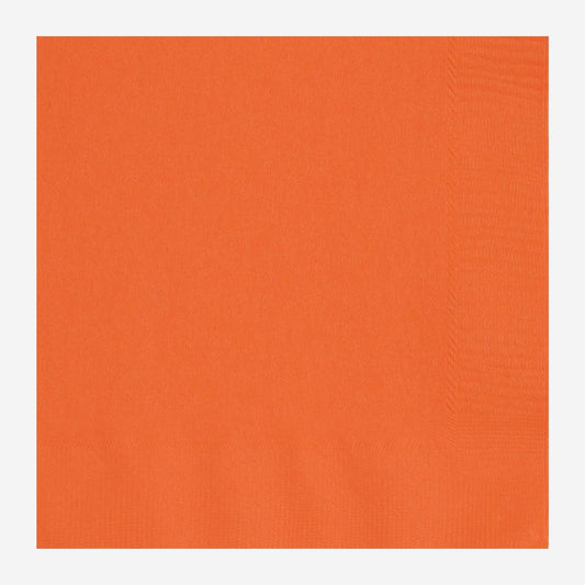 Pumpkin Orange Napkins