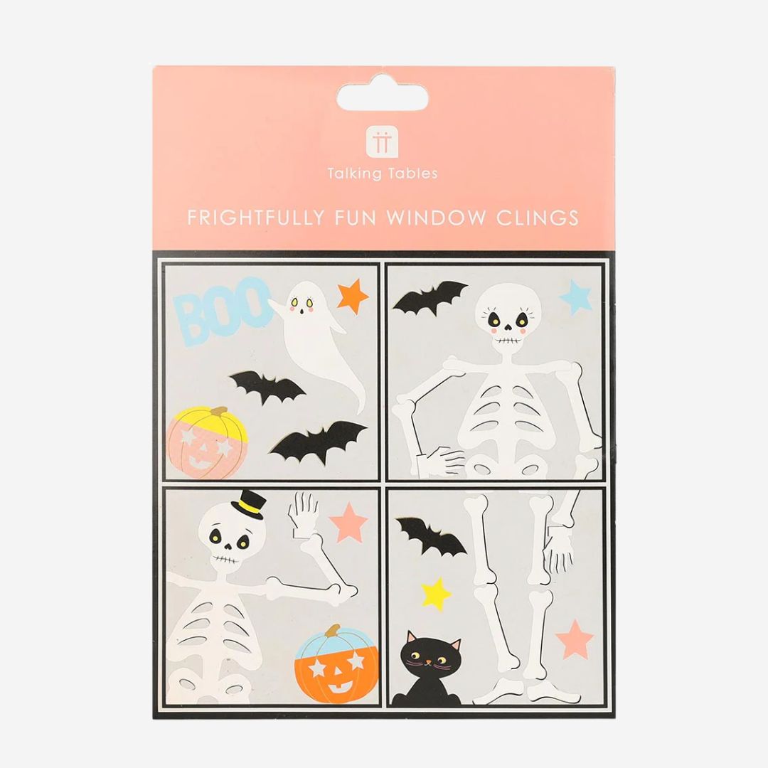 Halloween Window Clings - 6 Sheets