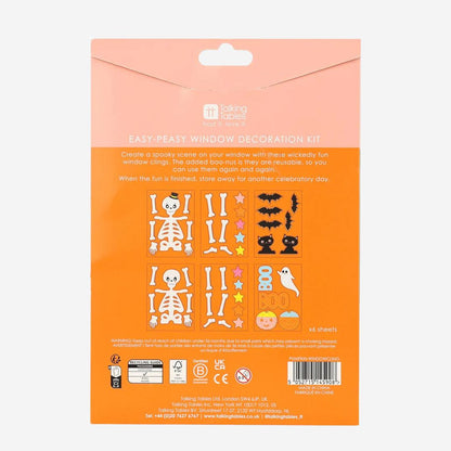 Halloween Window Clings - 6 Sheets