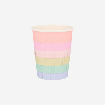 Rainbow Sun Cups by Meri Meri