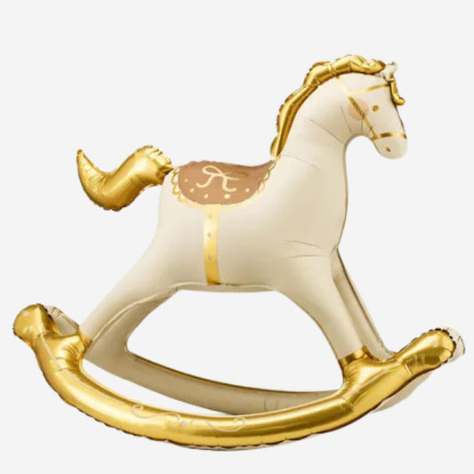 Rocking Horse Shape Inflated Foil Balloon