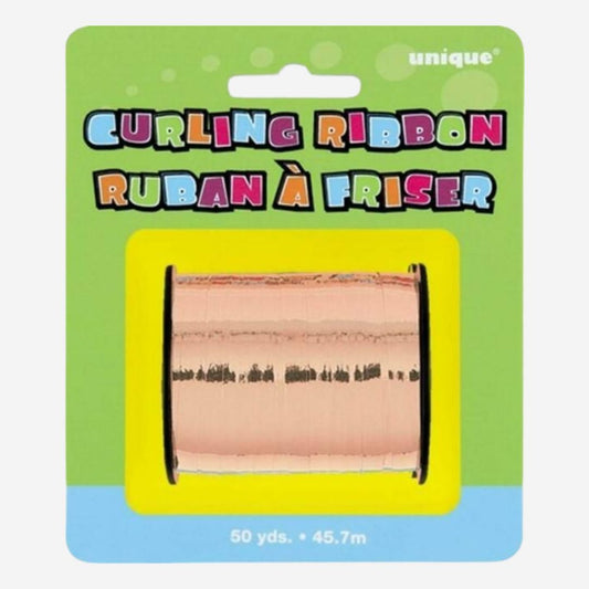 Rose Gold Curling Ribbon