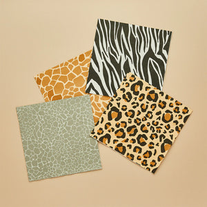 Safari Animal Print Paper Napkins