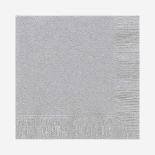Silver Napkins