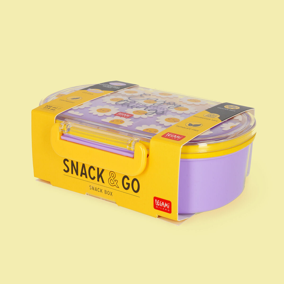 Legami Snack Box – Snack & Go – Daisy