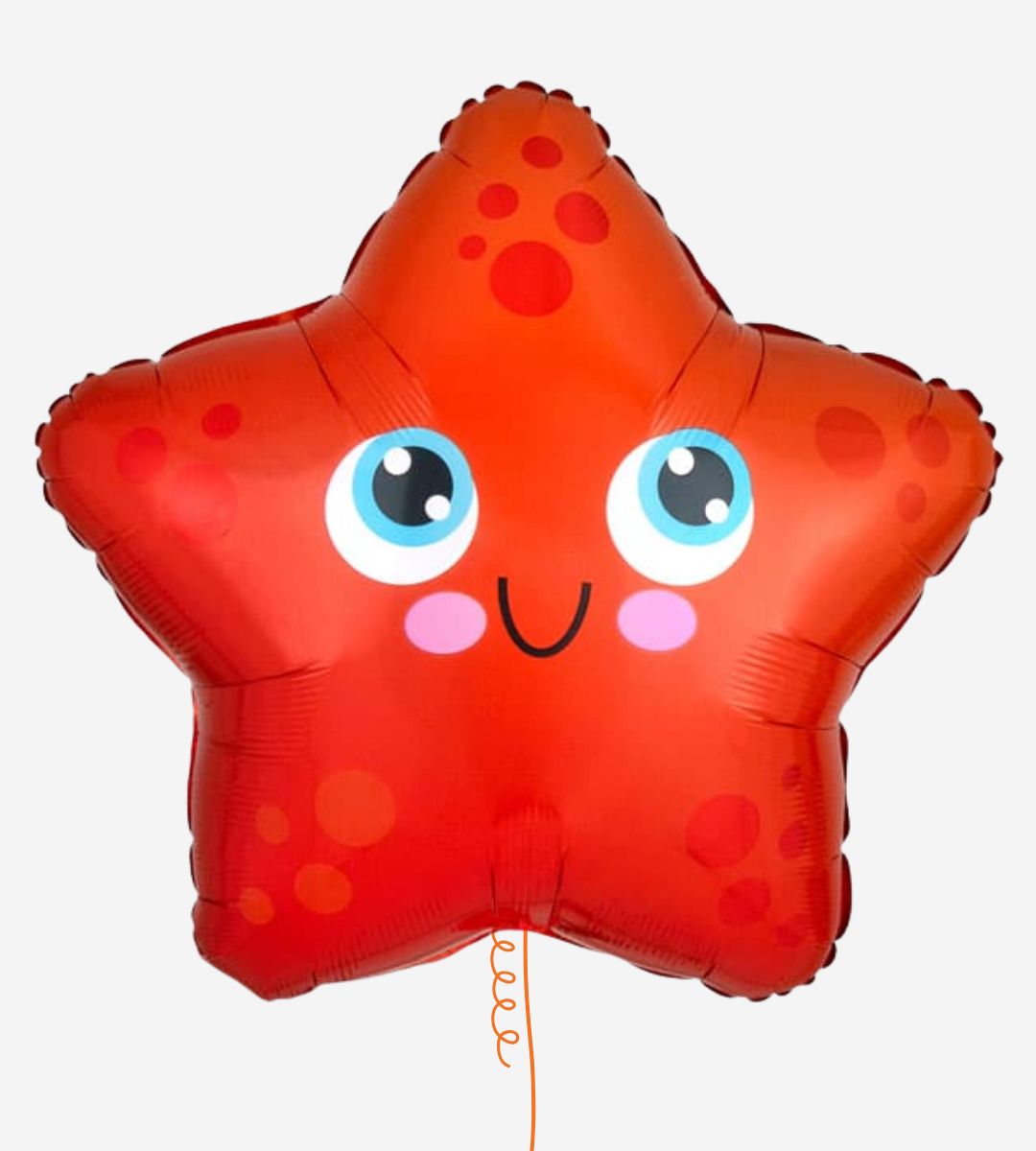 Starfish Junior Shape Inflated Foil Balloon