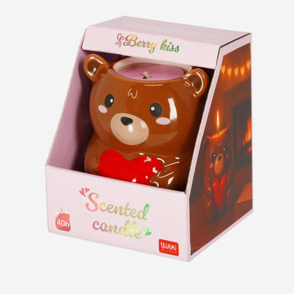 Love is in the Air Scented Candle - Teddy Bear - Legami