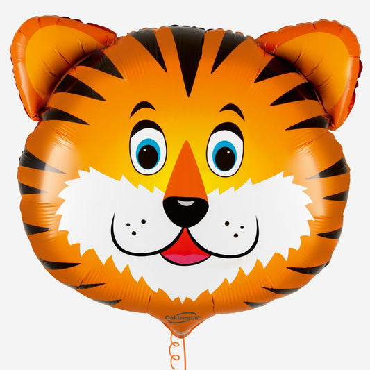 Tickled Tiger Inflated Foil Balloon