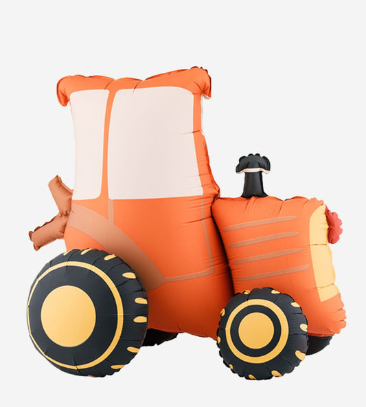 Tractor Standing Inflated Foil Balloon
