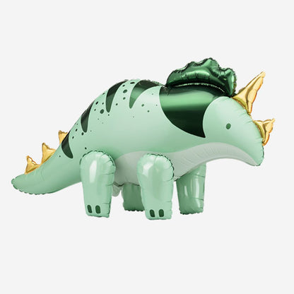 Triceratops Standing Inflated Foil Balloon