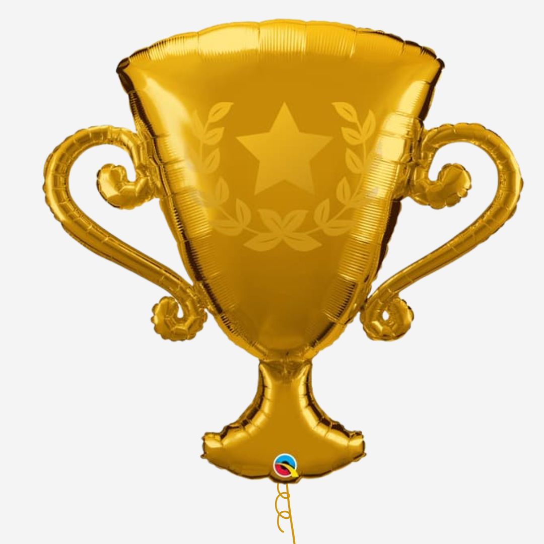 Large Trophy Inflated Foil Balloon