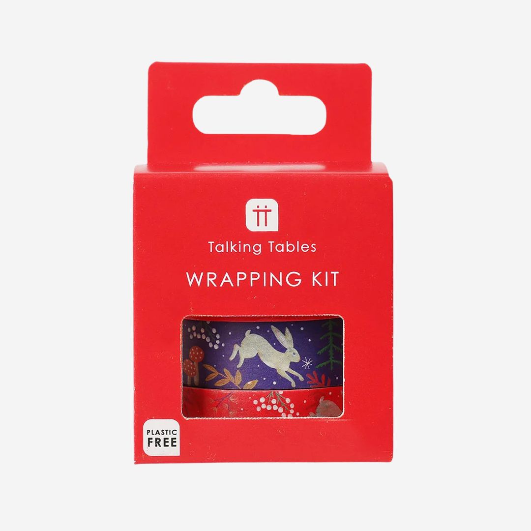 Twilight Christmas Paper Tape Wrapping Kit - 3 Pack