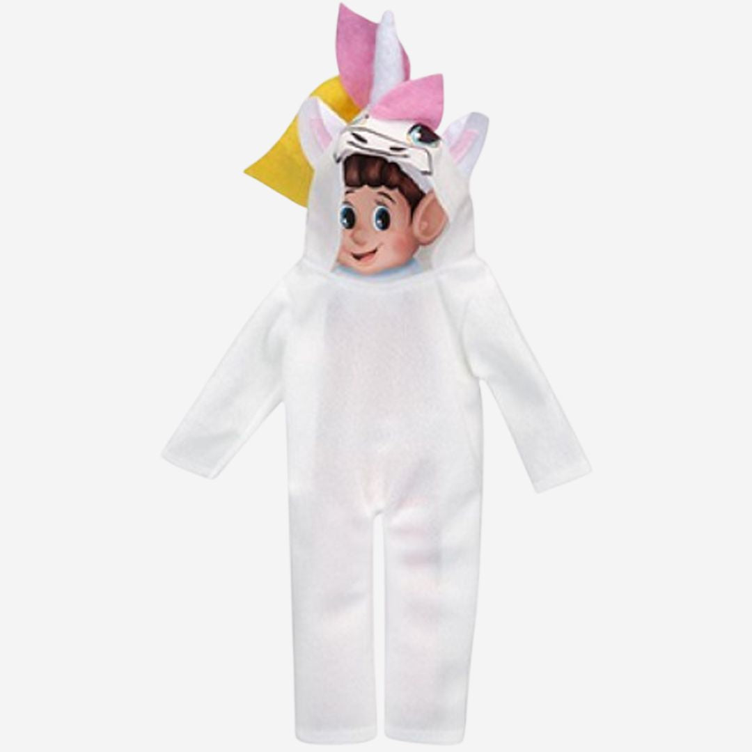Naughty Elf Unicorn Costume