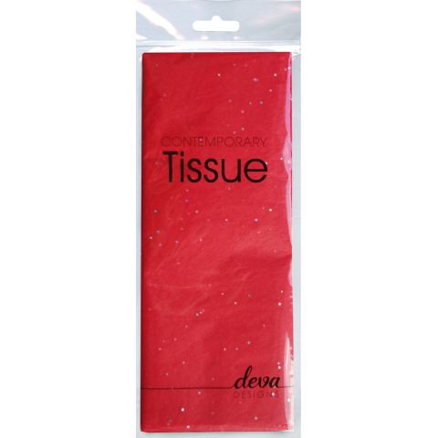 Sparkle Red Tissue Paper