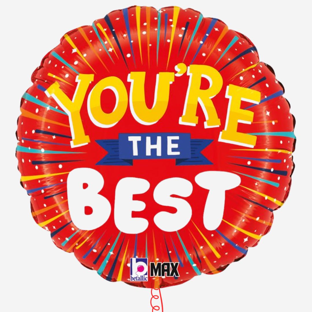 You're the Best Inflated Foil Balloon
