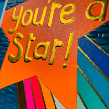 You're a Star Card by Paper Salad