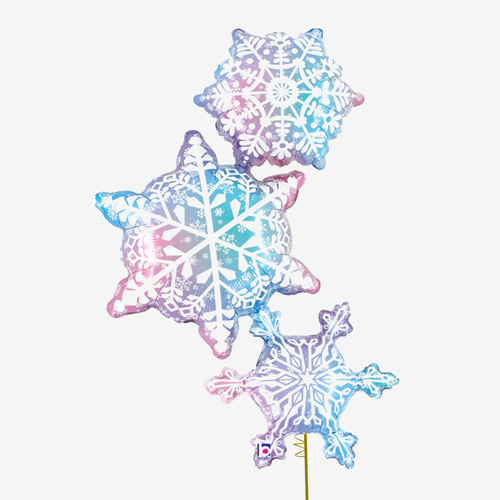 50 inch Shape Snowflake Trio