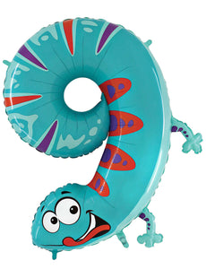 Zooloon Animal Number Balloons 40"