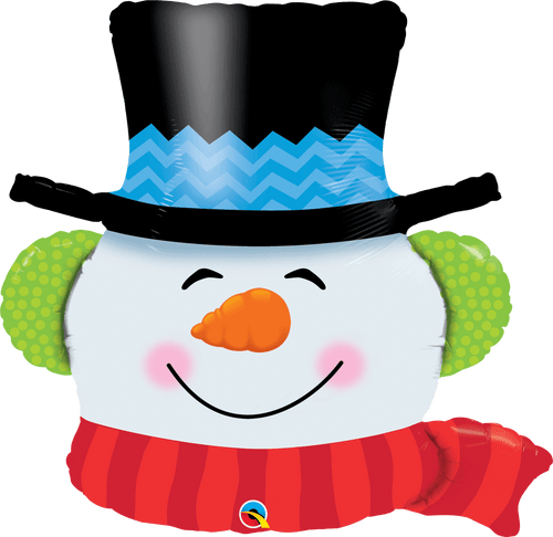 Snowman Foil Balloon