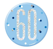 Glitz Blue & Silver Age Badge