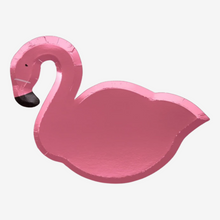 Pink Flamingo Plates