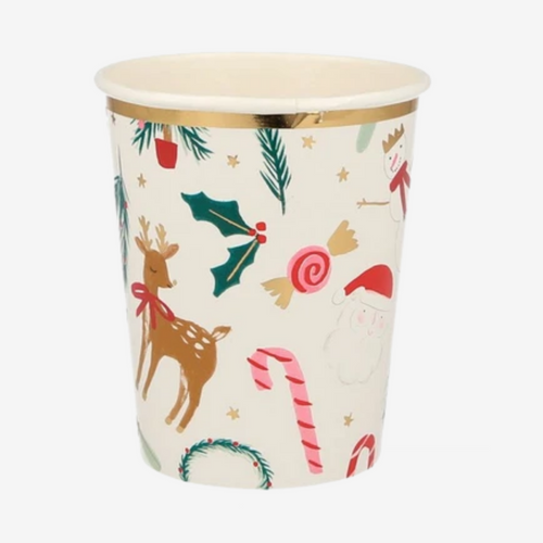 Festive Motif Cups