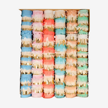 Pastel Fringe Medium Crackers