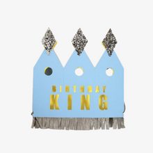 Crowned Birthday King Card