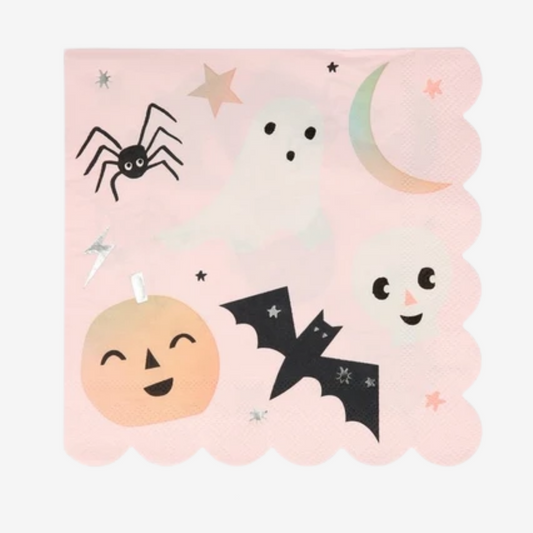 Pastel Halloween Large Napkins