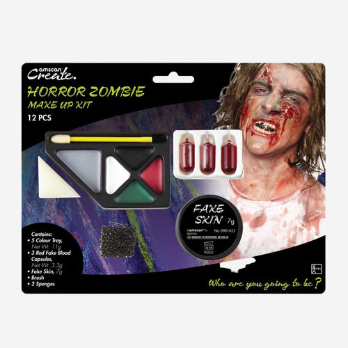 Horror Zombie Face Paint Kit