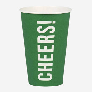 Eco Large 'Cheers' Cups