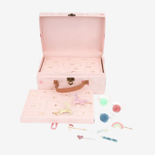 Hair Accessories Advent Calendar Suitcase by Meri Meri