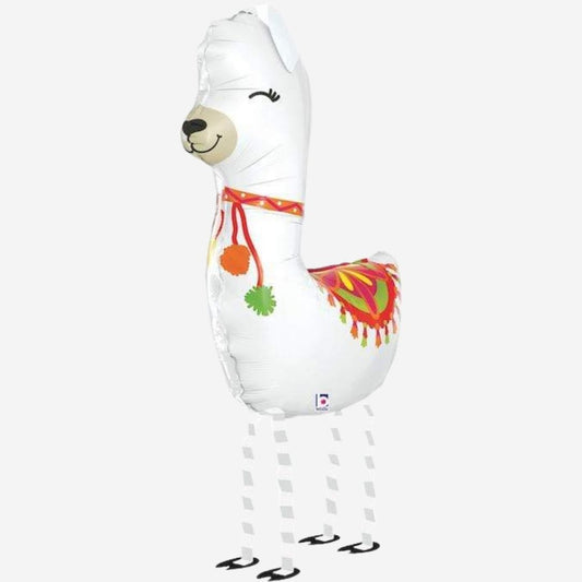 Friendly Llama Inflated Walking Balloon