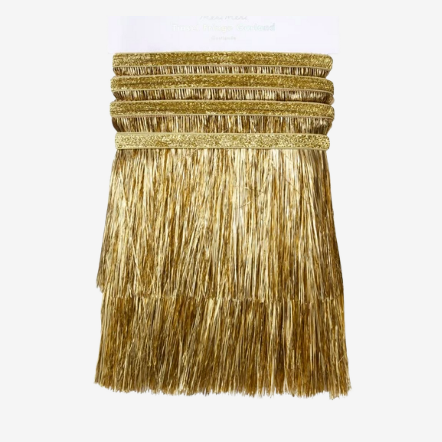 Gold Tinsel Fringe Garland